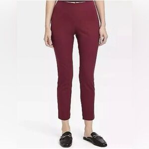 A New Day High-Rise Side-Zip Skinny Ankle Pants Sz 14